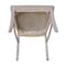 International Concepts Set of 2 Cosmo Chairs, Washed Finish, Washed Gray Taupe C09-170P - alternate 8